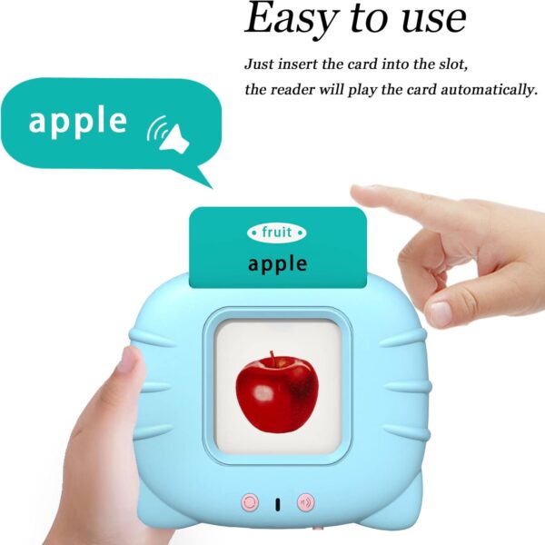 aprenplay Bilingual Talking Flash Cards for Kids (English/ Spanish)