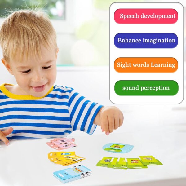 aprenplay Bilingual Talking Flash Cards for Kids (English/ Spanish)