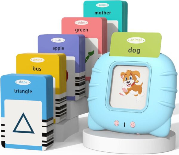 Aprenplay Bilingual Talking Flash Cards for Kids (English/ Spanish)