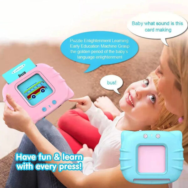 Aprenplay Bilingual Talking Flash Cards for Kids (English/ Spanish)
