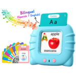 Aprenplay Bilingual Talking Flash Cards for Kids (English/ Spanish)